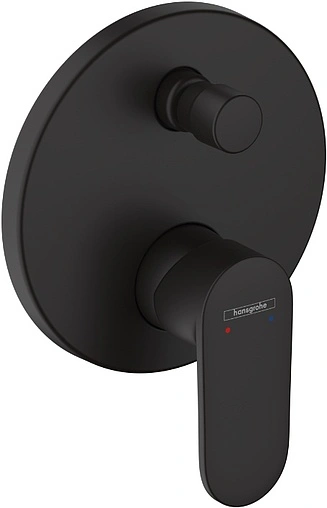 Смеситель для ванны скрытого монтажа Hansgrohe Vernis Blend чёрный матовый 71467670