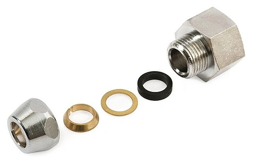 Переходник цанговый ½&quot;в х ⅜&quot;н х 10ц General Fittings 140002C040310H
