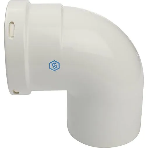 Колено для дымохода Ø 80мм ∠ 90° (Al) Stout SCA-0080-000090