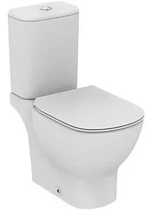 Унитаз-компакт безободковый Ideal Standard Tesi AquaBlade Silk white белый матовый T0087V1+T3568V1 Унитаз-компакт безободковый Ideal Standard Tesi AquaBlade Silk white белый матовый T0087V1+T3568V1, 1