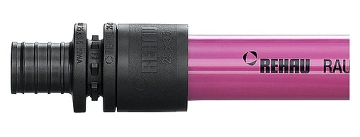 Труба сшитый полиэтилен Rehau Rautitan pink 20 x 2.8 мм PE-Xa EVAL штанга 6м 11360521006