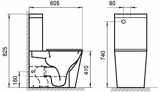 Бачок для унитаза BelBagno Flay-R белый BB2149T