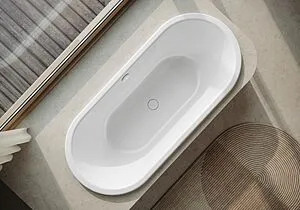 Ванна стальная Kaldewei Centro Duo Oval 180x80 mod. 128 standard белый 282800010001 Ванна стальная Kaldewei Centro Duo Oval 180x80 mod. 128 standard белый 282800010001, 4