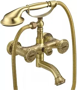 Смеситель для ванны Lemark Jasmine бронза LM6614B Смеситель для ванны Lemark Jasmine бронза LM6614B, 1