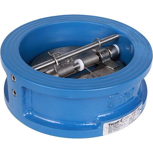 Клапан обратный поворотный двустворчатый межфланцевый Ду125 Ру16 Tecofi CB3448N-EP0125