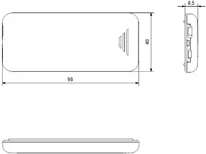 Устройство дистанционного управления Grundfos GO. MI301 98046408, 2