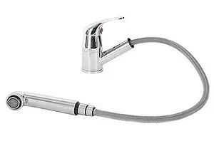 Смеситель для кухни с выдвижным изливом Blanco Daras - S хром 524190 Смеситель для кухни с выдвижным изливом Blanco Daras - S хром 524190, 3