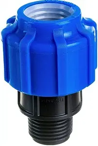 Муфта компрессионная переходная 20мм x ½"н ТПК-Аква 50030020 Муфта компрессионная переходная 20мм x ½"н ТПК-Аква 50030020, 4