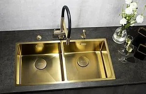 Декоративная накладка для выпуска Omoikiri DEC-AB античная латунь 4957089, 3