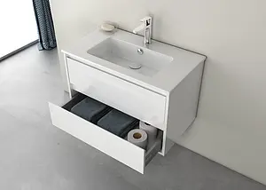 Тумба под умывальник подвесная Isvea Pro 90 белый 21MG1001190I Тумба под умывальник подвесная Isvea Pro 90 белый 21MG1001190I, 5