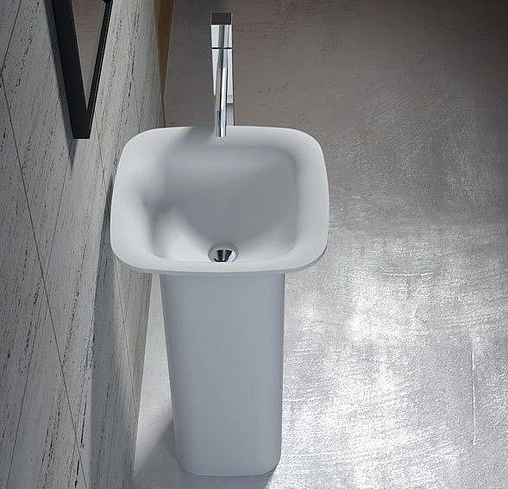 Раковина Aquanet Curve V23 46 белый матовый 00198918