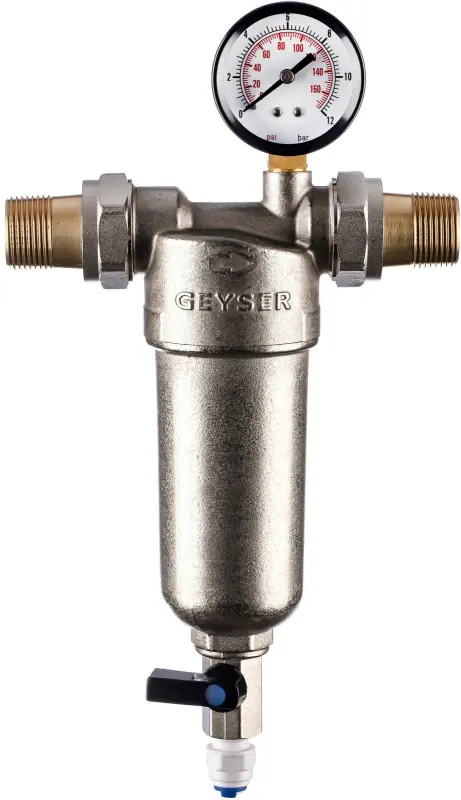 Фильтр тонкой очистки воды ¾"н x ¾"н Гейзер Бастион 122 32673 Фильтр тонкой очистки воды ¾"н x ¾"н Гейзер Бастион 122 32673, 1