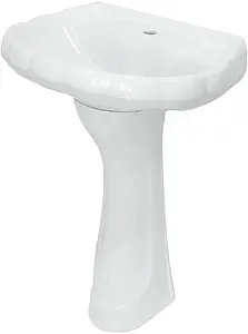 Раковина Sanita Ромашка 55 белый WB.PD/Romashka/60-C/WHT.G/S1 Раковина Sanita Ромашка 55 белый WB.PD/Romashka/60-C/WHT.G/S1, 4