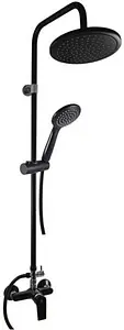 Душевая система со смесителем для душа Rav Slezak Сolorado чёрный матовый/хром CO182.5/3CMATC Душевая система со смесителем для душа Rav Slezak Сolorado чёрный матовый/хром CO182.5/3CMATC, 1