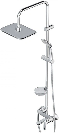 Душевая система со смесителем для ванны Damixa Palace Evo хром 974230000