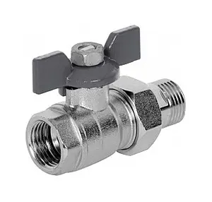 Кран шаровый ½"н x ½"н Royal Thermo Expert RTE02.019 Кран шаровый ½"н x ½"н Royal Thermo Expert RTE02.019, 1