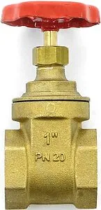 Задвижка клиновая 1"в x 1"в Uni-Fitt 142G4000 Задвижка клиновая 1"в x 1"в Uni-Fitt 142G4000, 1