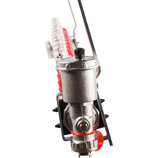 Группа коллекторная с расходомерами 12 отводов 1"в/в x ¾"ек Rommer RMS-1210-000012