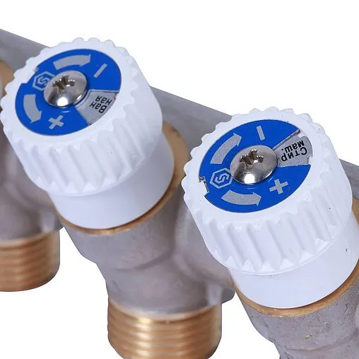 Коллектор регулирующий проходной 4 отвода ¾"в/н x ½"н Stout SMB 6852 341204 Коллектор регулирующий проходной 4 отвода ¾"в/н x ½"н Stout SMB 6852 341204