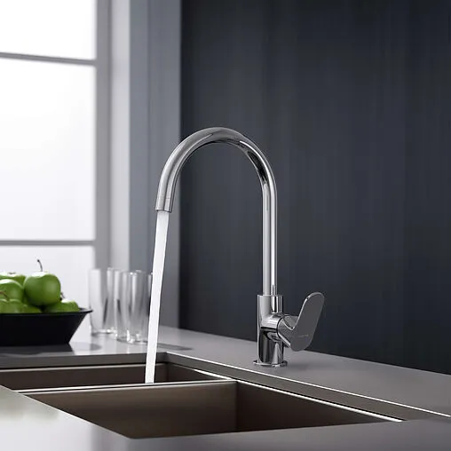 Смеситель для кухни Aquatek Оберон хром AQ1282CR