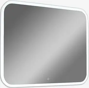 Зеркало с подсветкой Continent Demure Led 80 белый ЗЛП221 Зеркало с подсветкой Continent Demure Led 80 белый ЗЛП221, 1