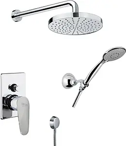 Душевая система со смесителем для душа Fiore Kyro хром 86CR6519 Душевая система со смесителем для душа Fiore Kyro хром 86CR6519, 1