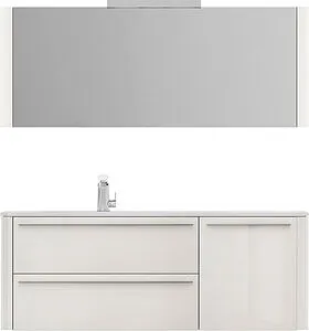 Шкаф-зеркало Am.Pm Awe 125 королевский белый M15MCX1251WH Шкаф-зеркало Am.Pm Awe 125 королевский белый M15MCX1251WH, 3