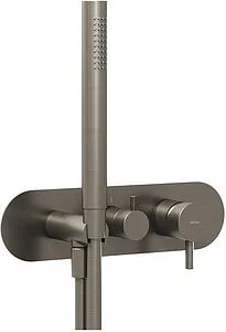 Смеситель для душа скрытого монтажа Ravak Espirit графит X070319 Смеситель для душа скрытого монтажа Ravak Espirit графит X070319, 1