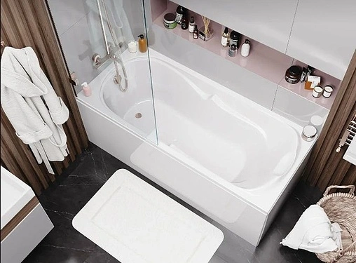 Ванна акриловая Vagnerplast Charitka 170x75 VPBA170CHA2X-04