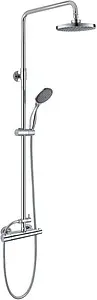 Душевая система с термостатом для душа D&K Bayern.Potsdam хром DA2153701B07 Душевая система с термостатом для душа D&K Bayern.Potsdam хром DA2153701B07, 1