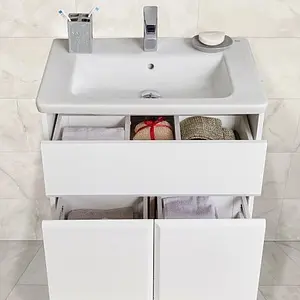 Тумба-умывальник подвесная Roca UP 70 белый глянец ZRU9303011+327471000 Тумба-умывальник подвесная Roca UP 70 белый глянец ZRU9303011+327471000, 3