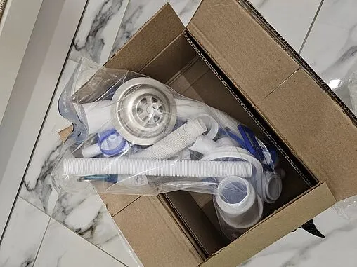 Сифон бутылочный для мойки с переливом VIRPlast Эконом 30987109 Сифон бутылочный для мойки с переливом VIRPlast Эконом 30987109