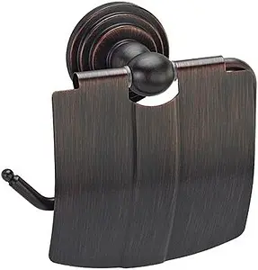 Держатель туалетной бумаги Wasserkraft Isar темная тёмная бронза 7325 Держатель туалетной бумаги Wasserkraft Isar темная тёмная бронза 7325, 1