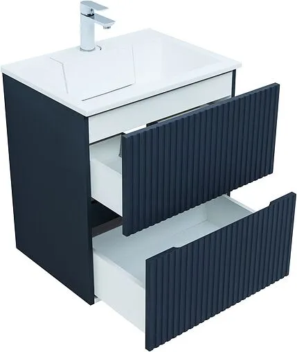 Тумба-умывальник Aquanet Джейн 60 маренго 00313300+