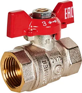 Кран шаровый ½"в x ½"в Rommer ГОСТ Р 59553-2021 RBV-0003-2110215 Кран шаровый ½"в x ½"в Rommer ГОСТ Р 59553-2021 RBV-0003-2110215, 1