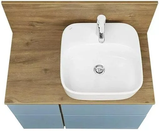 Тумба-умывальник подвесная Aquaton Мишель 80 фьорд/дуб рустикальный 1A2568K0MIDR0