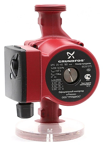 Насос циркуляционный Grundfos UPS 25-40 180 96281375