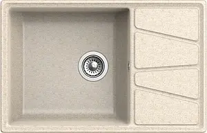 Мойка кухонная GranFest Vertex V-780L бежевый Мойка кухонная GranFest Vertex V-780L бежевый, 3
