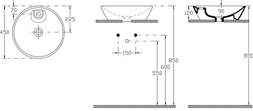 Раковина ISVEA SistemaY Soft 45 коричневый 10SY65045SV-2H Раковина ISVEA SistemaY Soft 45 коричневый 10SY65045SV-2H