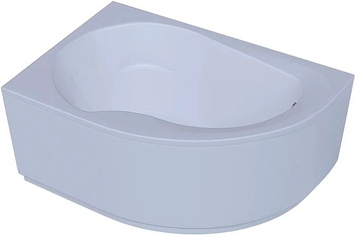 Ванна акриловая Aquatek Вирго 150х100 L с фронтальной панелью, с каркасом (разборный) VIR150-0000038