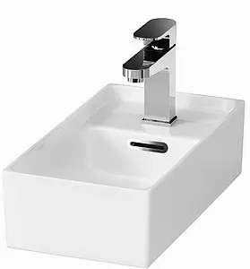 Тумба-умывальник подвесная Comforty Матэ 40 дуб дымчатый 00-00000833CF, 3