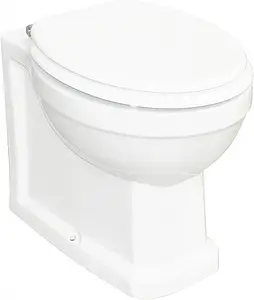 Унитаз приставной BelBagno Trevi белый BB135CBL, 1