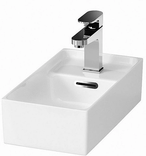 Тумба-умывальник подвесная Comforty Матэ 40 дуб дымчатый 00-00000833CF