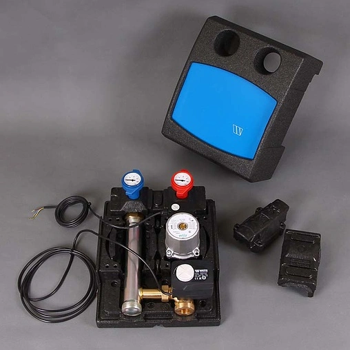 Насосный модуль с 3-х ходовым смесительным клапаном и сервоприводом 1½&quot;н х 1&quot;в WATTS HKM25 10026633 с насосом Wilo Star RS 25/6 180