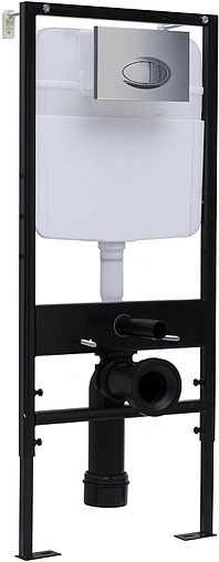 Клавиша смыва для унитаза Logan Oval 00297675 хром глянцевый