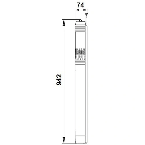 Насос скважинный центробежный 3&quot; Grundfos SQЕ 3-105 96510162