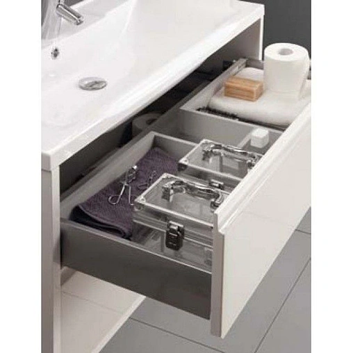 Тумба под умывальник подвесная Aquaton Римини 60 белый 1A226601RN010