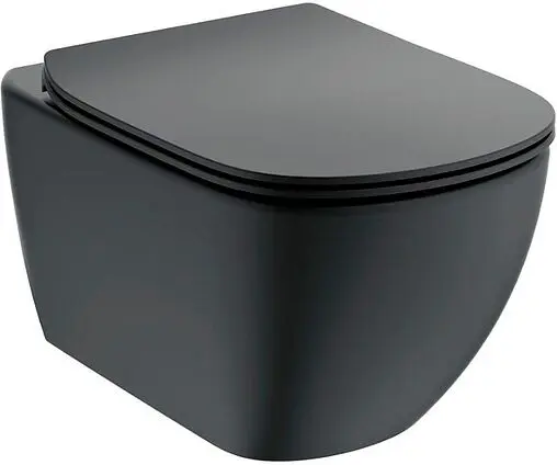 Комплект 5 в 1 Ideal Standard Tesi AquaBlade T3868V3/123AC с кнопкой белый матовый