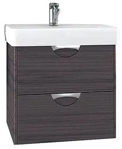 Тумба-умывальник Aquaton Сильва 60 дуб макиато 1A2118K1SIW50, 1