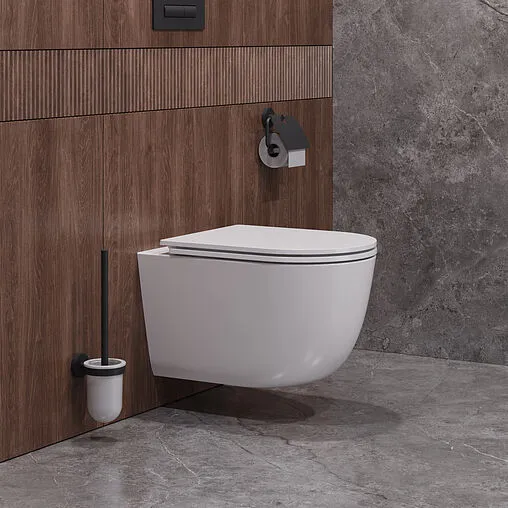 Унитаз подвесной безободковый Cezares Relax Tornado белый CZR-3806-53-TH-TOR/SC